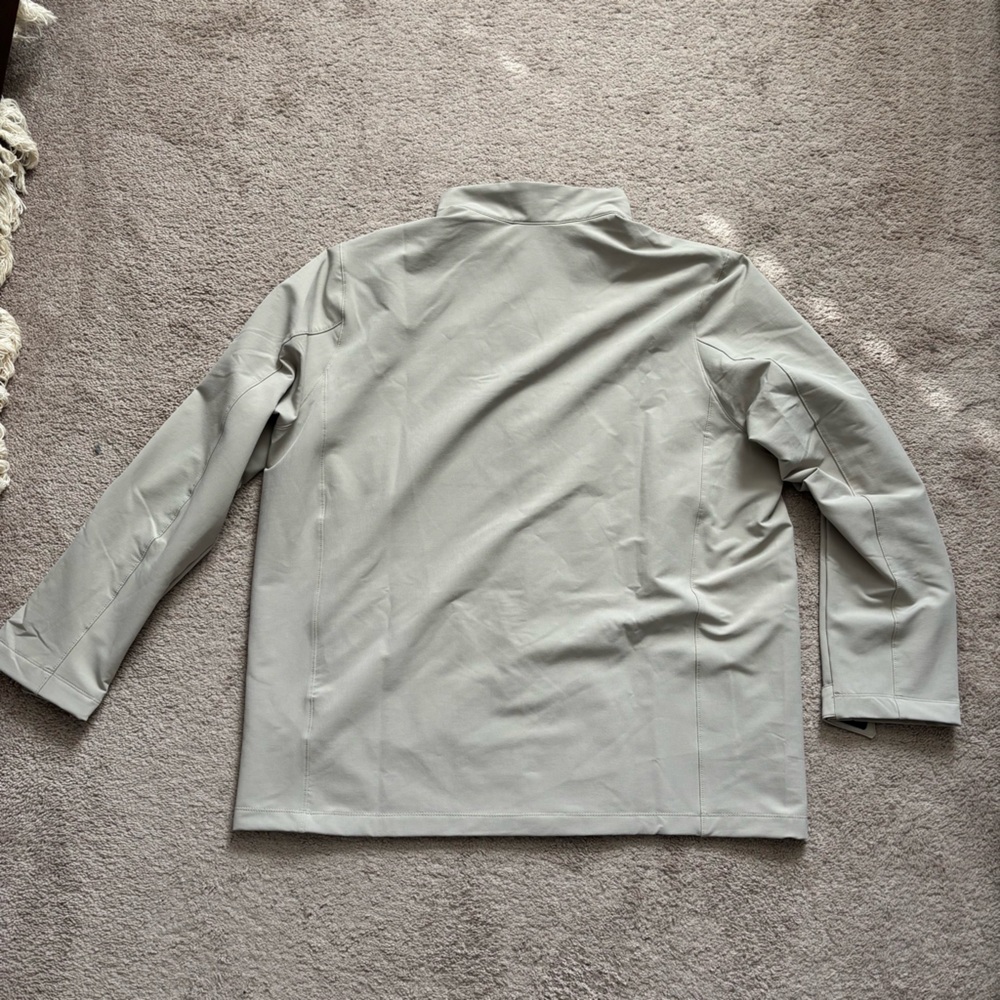 Men’s Tan Zip-Up Jacket XXL - Picture 2 of 4